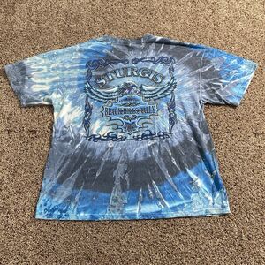 Sturgis Black Hills Bike Rally Tee Graphic Shirt Tie Dye Size XL Unisex 2012
